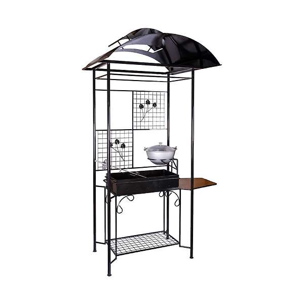 Купить мангал дачный мд-5 с крышей - 18 350 руб.