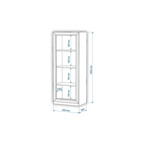 Купить витрина низкая втн-фгд nobile - 14 590 ₽