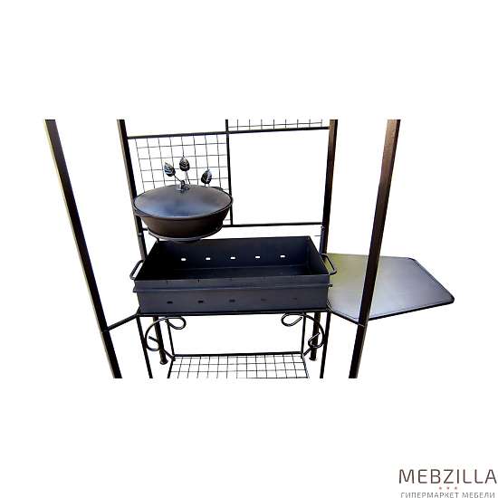 Купить мангал дачный мд-5 с крышей - 18 350 руб.