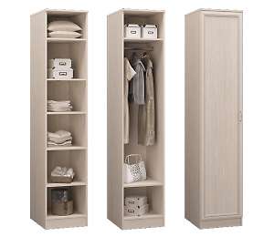 Верона Шкаф 1 дверный для платья и белья