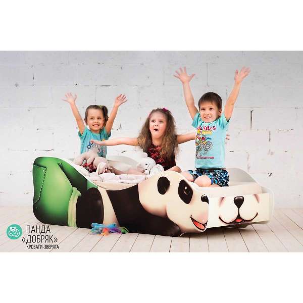 Купить кровать-зверенок панда-добряк - 8 690 руб.