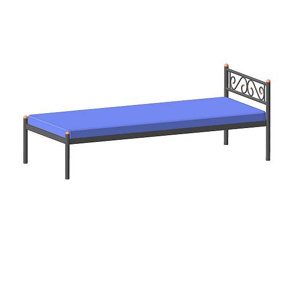 Купить кровать металлическая шарм - 11 454 руб.