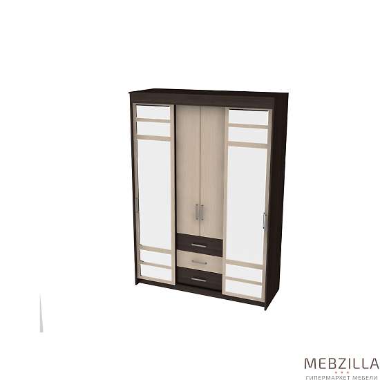 Купить шкаф-купе трехдверный юнона - 17 250 руб.