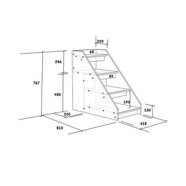 Купить лестница угловая лу-02 - 5 070 ₽