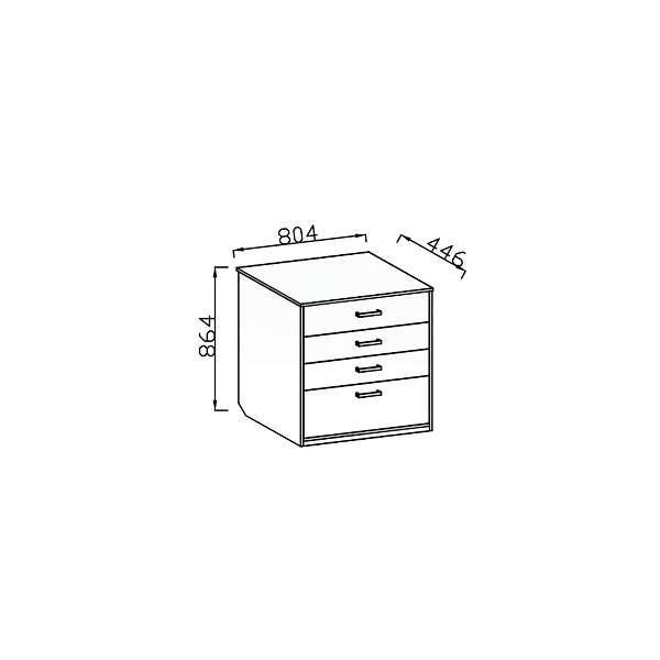 Купить комод юниор-3 - 12 560 руб.
