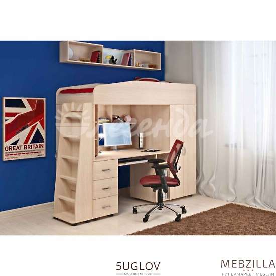 Купить кровать-чердак легенда 1 - 29 030 ₽