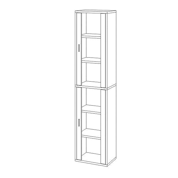 Купить стеллаж су (ш1в2)+2фс - 14 480 ₽