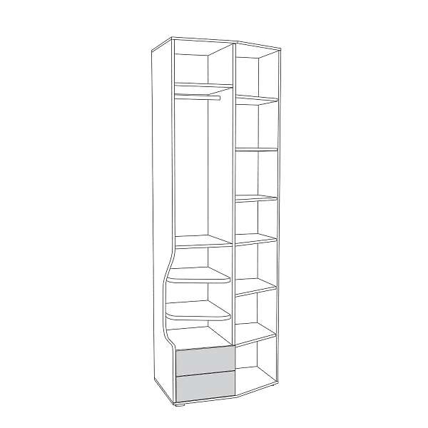 Купить шкаф многоцелевого назначения 10.19 индиго - 13 992 руб.