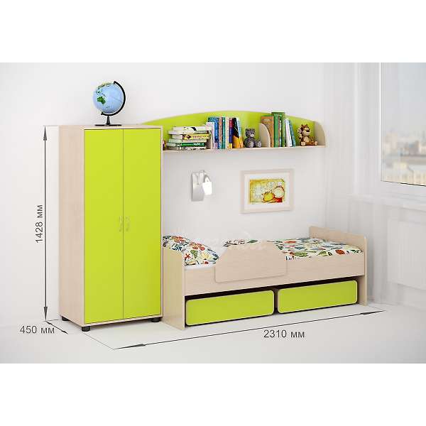 Купить детская стенка легенда №23 - 17 330 ₽