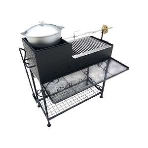 Мангал-печь дачная МД-8 универсальная