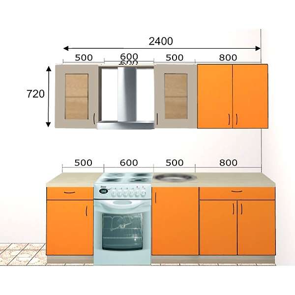 Купить кухня базис 05 - 41 598 руб.