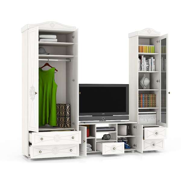 Купить гостиная онега компоновка 07 - 54 362 ₽