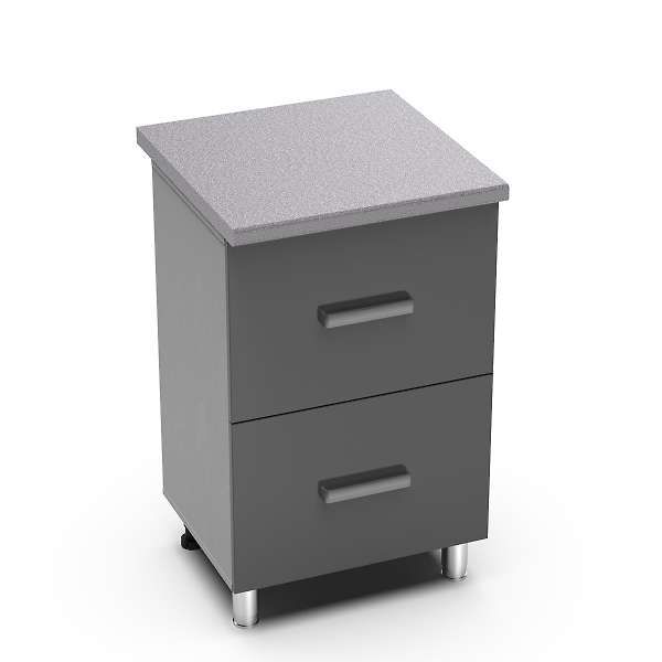 Купить рабочий стол 600 горизонтальный с 2 ящиками танго 6рг - 8 058 ₽