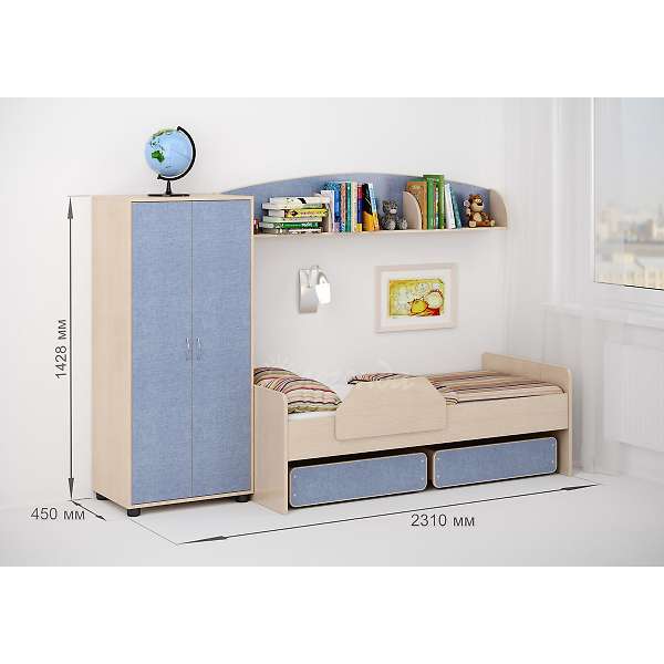 Купить детская стенка легенда №23 - 17 330 ₽