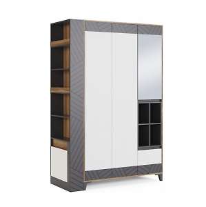 Шкаф универсальный со стеллажом Гринвич