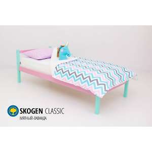 Кровать Svogen Classic Мятный-лаванда