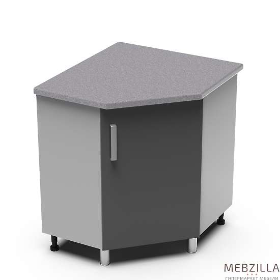 Купить угловой рабочий стол 850х850 угол скос бомбей ур - 4 810 руб.