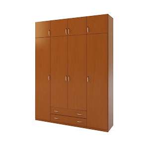 Шкаф четырехстворчатый с антресолью ШР-422