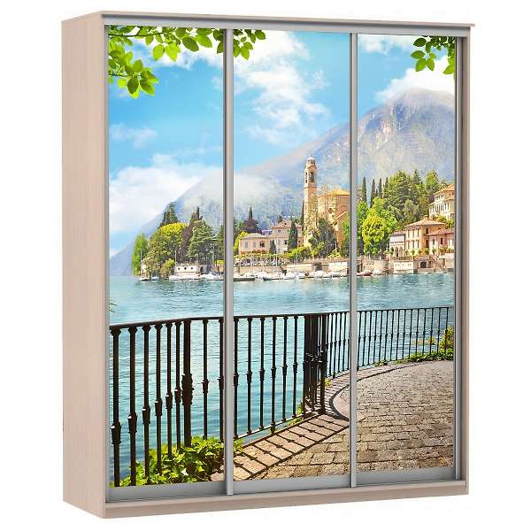 Купить шкаф-купе модерн 2362 (фотопечать, 3 секции) - 56 732 руб.