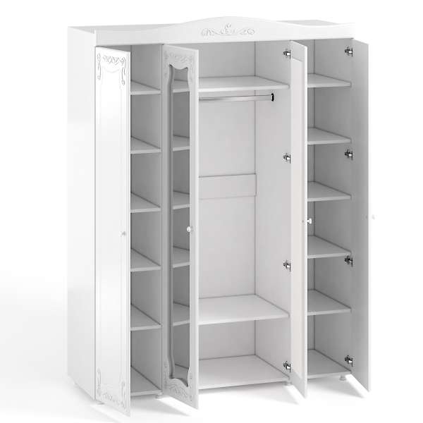 Купить шкаф четырехдверный италия ит-60 - 30 464 руб.