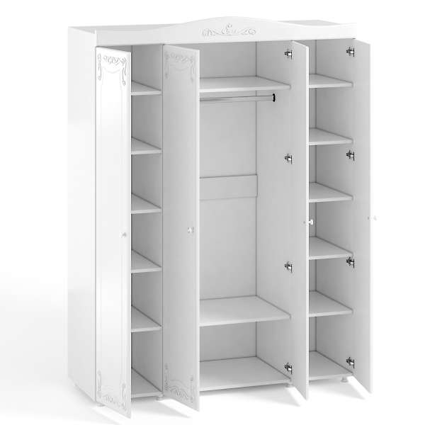 Купить шкаф четырехдверный италия ит-59 - 27 202 руб.