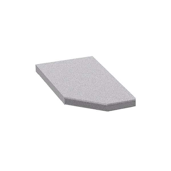 Купить столешница радиусная торцевая левая domani - 703 руб.