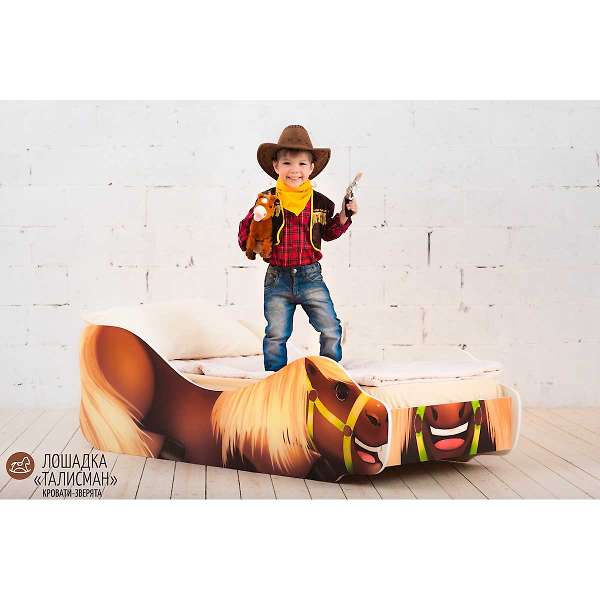 Купить кровать-зверенок лошадка-талисман - 8 690 руб.