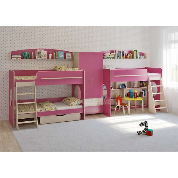 Купить кровать трехъярусная легенда 25.4 - 52 320 ₽