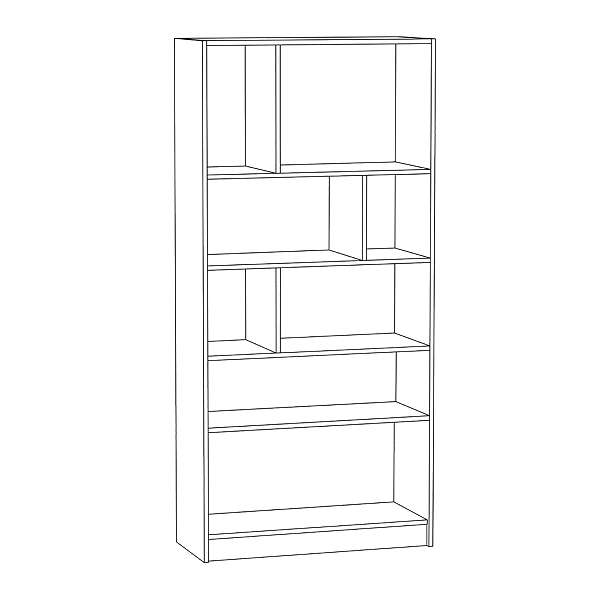 Купить стеллаж 09.136 альфа - 7 535 руб.