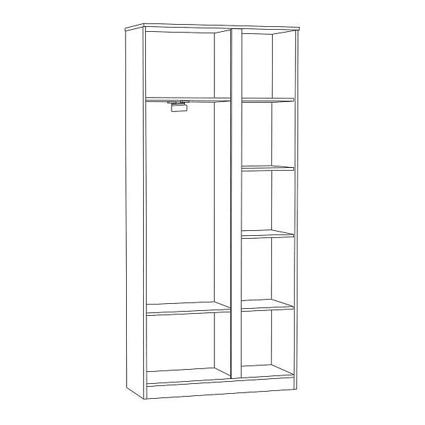 Купить шкаф комбинированный 13.11 ника - 10 850 руб.