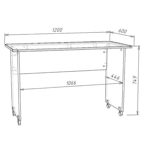 Купить стол л-04 - 3 530 ₽