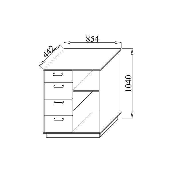 Купить комод ивушка-9 квадро - 15 210 руб.