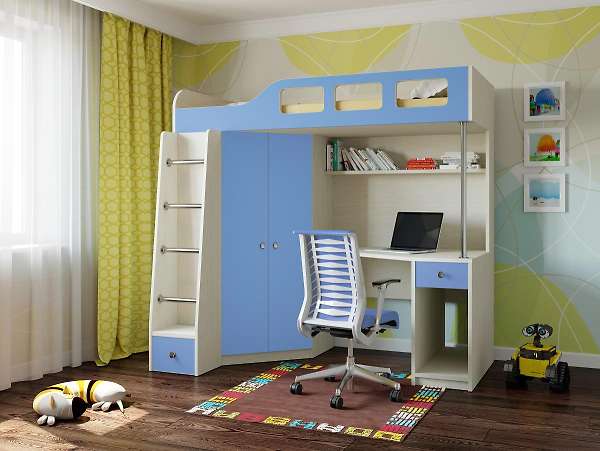 Купить кровать-чердак астра 7 - 24 500 руб.