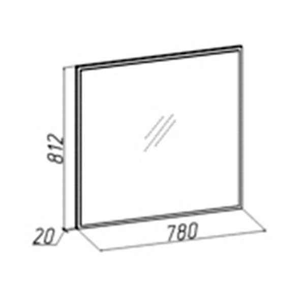 Купить зеркало навесное 2 hyper - 3 067 ₽