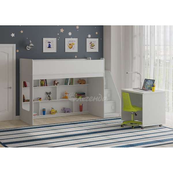 Купить кровать-чердак легенда 43.3.4 - 23 190 ₽