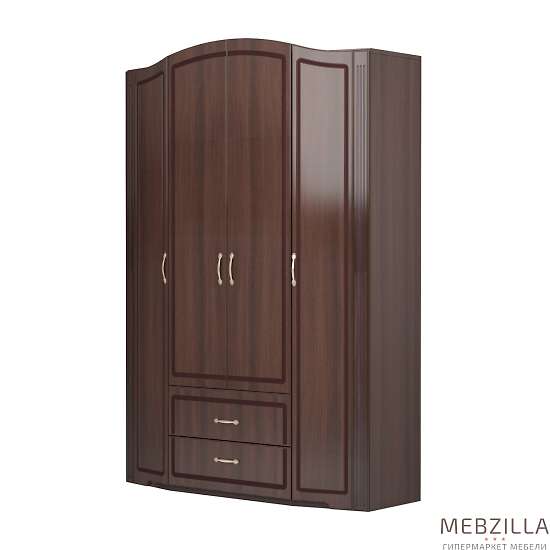 Купить шкаф для одежды 4-х дверный с ящиком виктория 2 - 41 999 руб.