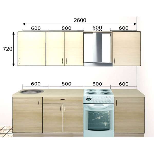 Купить кухня базис 03 - 40 544 руб.