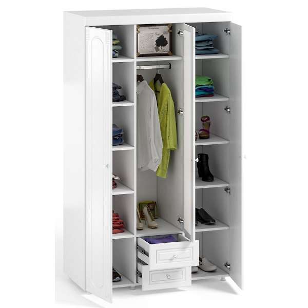 Купить шкаф трехдверный афина аф-57 - 25 457 руб.