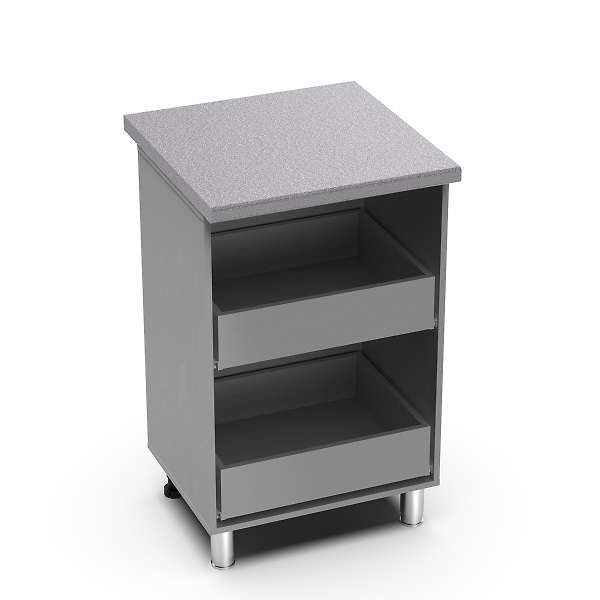 Купить рабочий стол 600 горизонтальный с 2 ящиками бомбей 6рг - 7 785 ₽