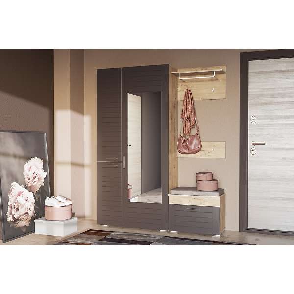 Купить шкаф для одежды с зеркалом livorno нм 013.36 - 19 999 руб.