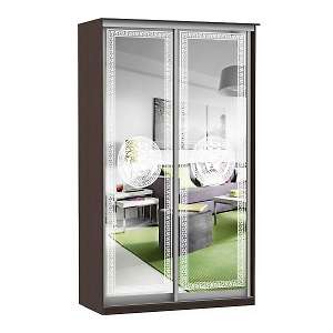 Шкаф-купе Модерн (зеркало с пескоструем)