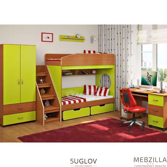 Купить детская стенка легенда №10 - 51 110 ₽