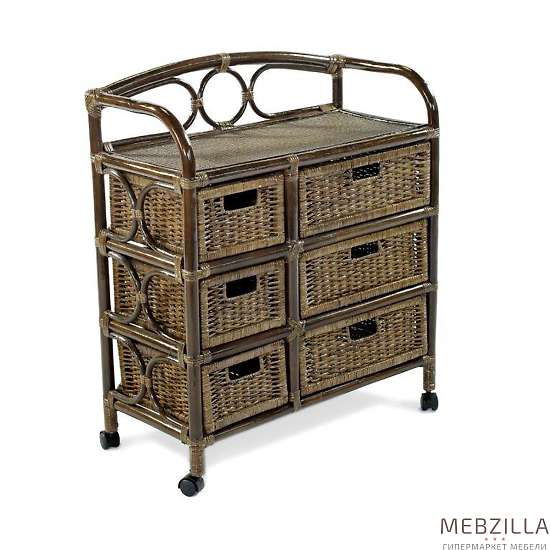 Купить комод с плетеными ящиками 19/08 - 17 981 ₽