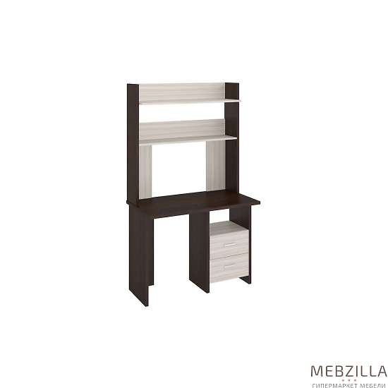 Купить стол компьютерный с надставкой нклх-100 домино lite скл-прям100 - 12 690 ₽