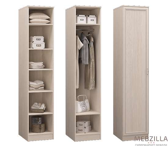 Купить верона шкаф 1 дверный для платья и белья - 11 676 руб.