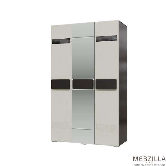 Купить шкаф трехдверный с зеркалом престиж сп-03 - 31 965 руб.