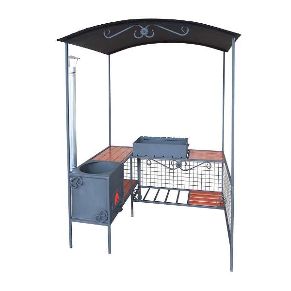 Купить мангал-беседка мм-20п - 36 400 руб.