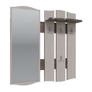 Вешалка с зеркалом Фьюжен 2-0403