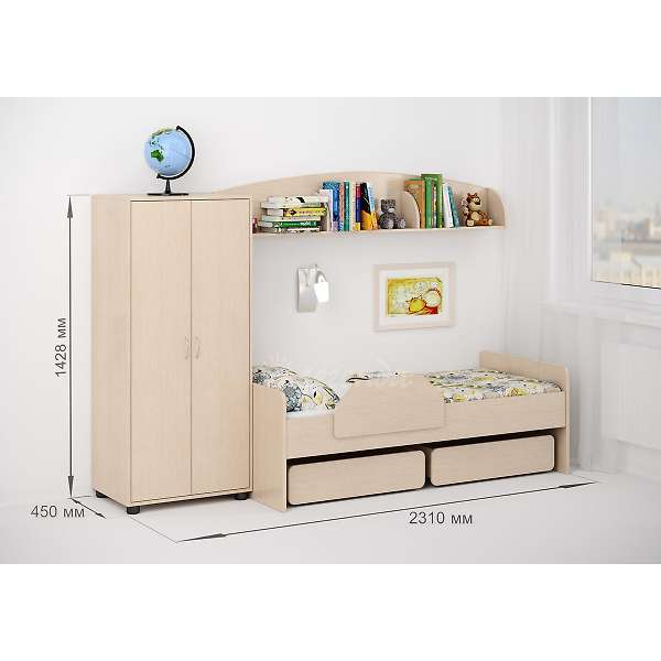 Купить детская стенка легенда №23 - 17 330 ₽