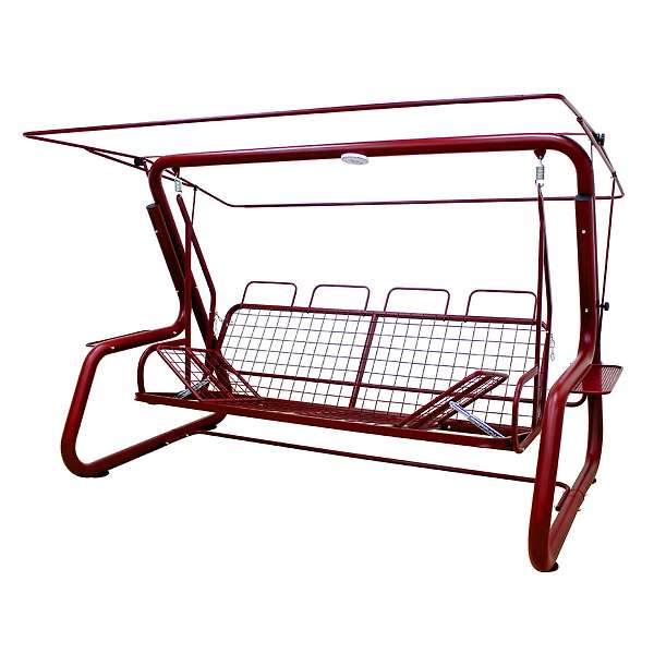 Купить качели садовые эдем прямая крыша - 51 580 ₽